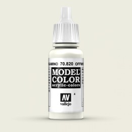 004:MODELCOLOR 820-17ML. BLANCO PERGAMINO