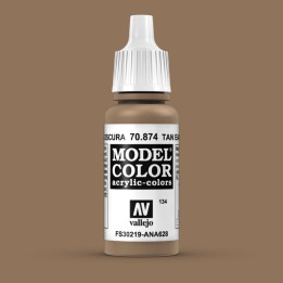 134:MODELCOLOR 874-17ML. TIERRA OSCURA