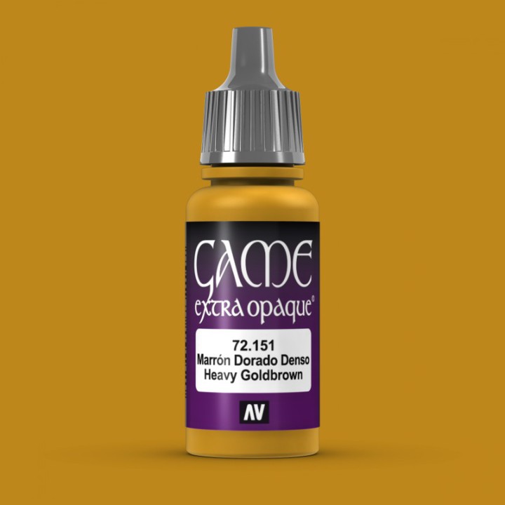 GAMECOLOR EXTRA OPACO 17ML.151-MARRON DORADO DENSO