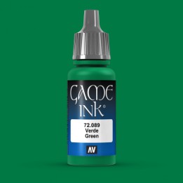 TINTA VERDE 17ML. GAME COLOR