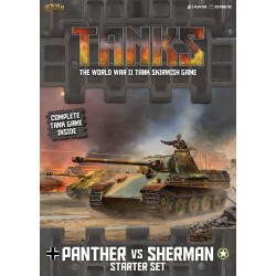 TANKS Starter set Panther Vs Sherman