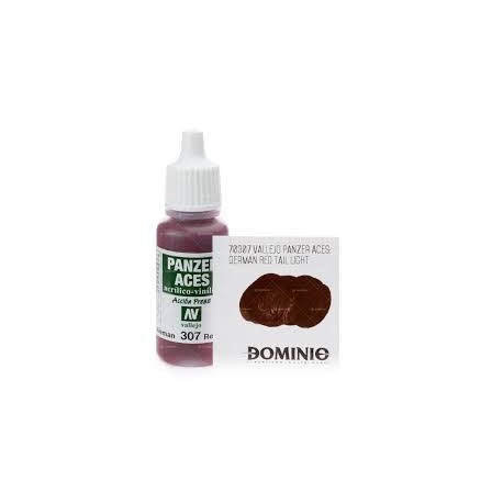 PANZER ACES PILOTO ROJO ALEMAN 17ML.