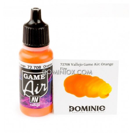 GAME AIR 708-17ML. NARANJA FUEGO