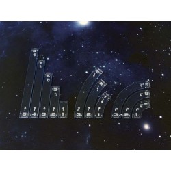 Space Fighter Move Templates Blue