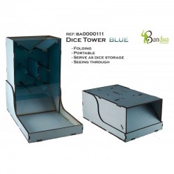 DICE TOWER BLUE
