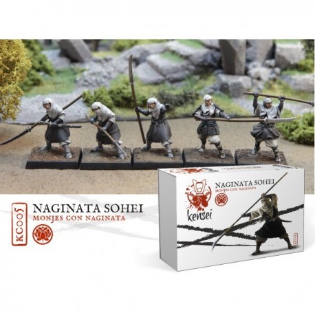 MONJES CON NAGINATA