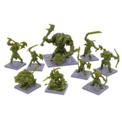 Dungeon Saga: Green Rage Miniature Set