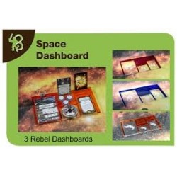 SPACE DASHBOARDS PACK REBELS
