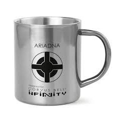 ARIADNA METALIC MUG