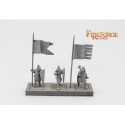 Russian Infantry Command (3 infantry resin figures)