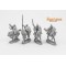 Russian Infantry Command (3 infantry resin figures)