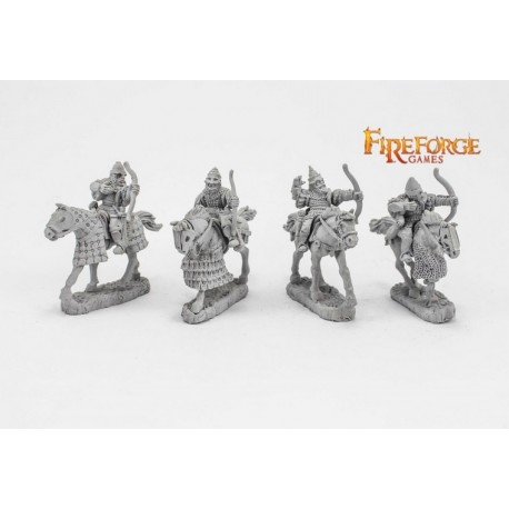 Senior Druzhina Command (4 mounted resin figures)