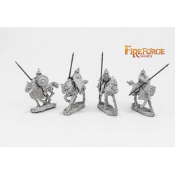 Senior Druzhina Archers (4 mounted resin figures)