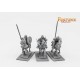 Russian Chernyeklobuki Lancers (3 mounted resin figures)