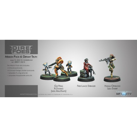 DIRE FOES MISSION PACK 6. DEFIANT TRUTH
