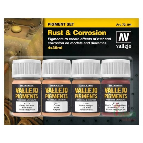 Pigmentos Set: Barro y Arena