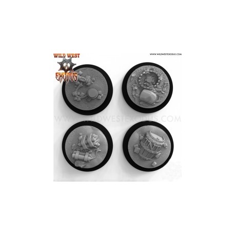 (Mercenary) Booby Traps (4 Model Set) (Hired Hands)