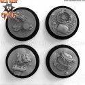 (Mercenary) Booby Traps (4 Model Set) (Hired Hands)