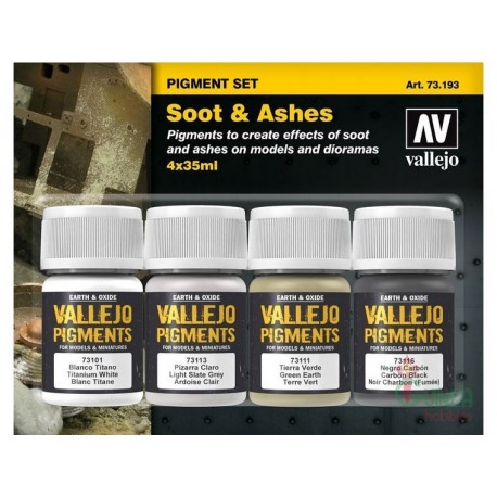 Pigmentos Set: Piedra y Cemento