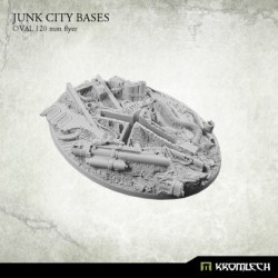 JUNK CITY BASES, OVAL 120MM (FLYERS)
