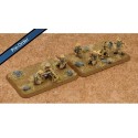 Desert Rats HMG Platoon & Mortar Section (Plastic, x4 HMG, x 2 3
