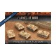 Desert Rats HMG Platoon & Mortar Section (Plastic, x4 HMG, x 2 3