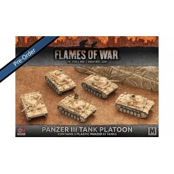 Panzer III Tank Platoon (Plastic x 5)