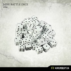 Mini Battle Dice White
