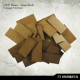 HDF 3mm Bases, Rectangle 50x25mm