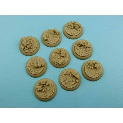 Ancient Bases-  WRound 30mm (5)