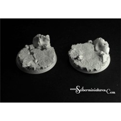 Ruins 32 mm round bases (5)