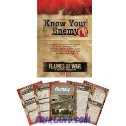 Know Your Enemy: 2012 Late War Edition (libro de actualizaciones Late War)