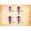 Livonian Order Shields (1)