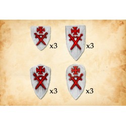 Livonian Order Shields (2)