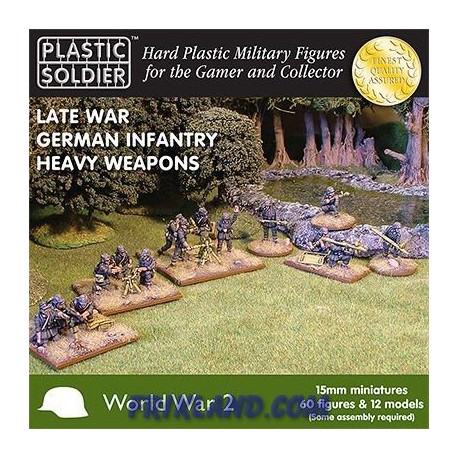 15mm Late War German Heavy Weapons