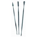 Set de 3 Curetas de Acero Inoxidable