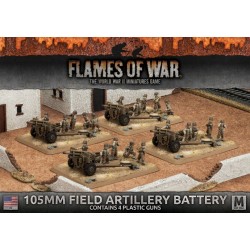 105mm Field Artillery Battery (Plastic)
