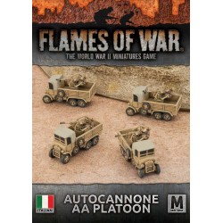 Italian Light AA Gun Platoon (x4 20/65 Autocannon)