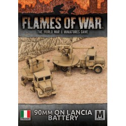 90mm on Lancia Anti-tank Battery