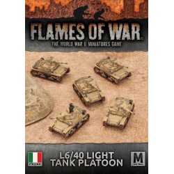 L6/40 Light Tank Platoon