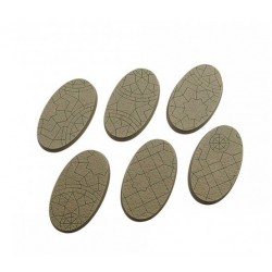 Mosaic Bases, Oval 60mm (4)