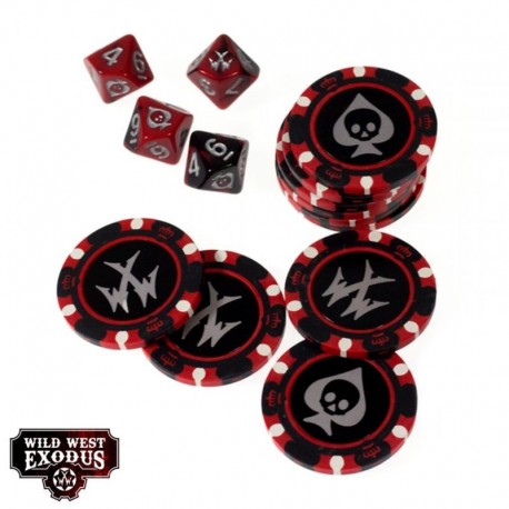 FORTUNE CHIPS AND DICE SET