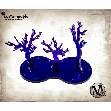 MALIFAUX WALL TEMPLATE ILLUSIONARY FOREST