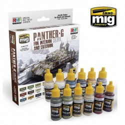 Panther-G Set de Colores para Interior y Exterior