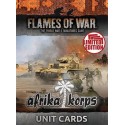 Afrika Korps Unit Cards