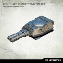 LEGIONARY ASSAULT TANK TURRET: TWIN HEAVY MAGMA CANNON (1)
