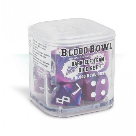 Blood Bowl: Dark Elf Dice Set