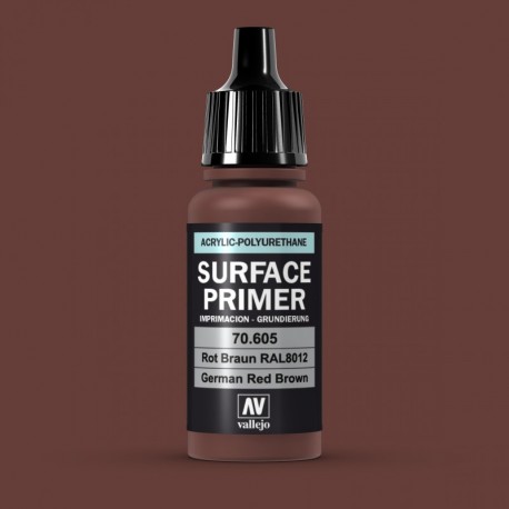IMPR.ACR.POL.17ML.GERMAN RED BROWN+