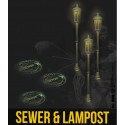 SEWER AND LAMPPOST RESIN SET