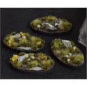 Highland Bases Oval 60mm (x4)